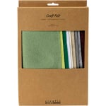 Hobbyfilt, A4, ark 210x297 mm, tjocklek 2 mm, natur, 10 st./ 1 förp.