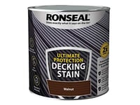 Ronseal ULTIMATE DECKING STAIN WALNUT 2.5L, PAINT