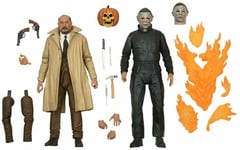 NECA Halloween 2 Myers & Dr Loomis 2 Pack BOXSET 7" Action Figures US Exclusive