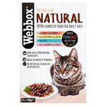 Webbox Natural Mixed Selection Jelly Cat Food 12x100g