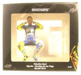 Valentino Rossi Figurine - Checking the Ear Plugs - MotoGP 2014