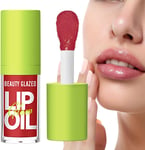 Plumping Lip Oil | Hydrating Lip Gloss Tinted,Transparent Nourishing Lip Glow Oi