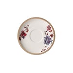 Villeroy & Boch Artesano Provençal Lavande Sous-tasse, 16 cm, Porcelaine Premium, Blanc/Multicolore