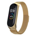 Xiaomi Mi Smart Band 4 milanese stainless steel watch band - Gold