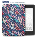 WENYYBF Kindle Case Original Pu Leather Case For Amazon Kindle Paperwhite 2018 (10 Generation) 6Inch E-Book Cover Smart Auto Sleep/Wake
