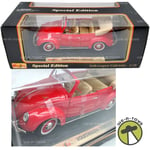 Maisto Special Edition Red 1951 Volkswagen Cabriolet 1:18 Scale NRFB