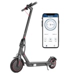 H7 2025 KickScooter Elsparkcykel 30km/h elcykel scooter kickbike grå