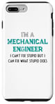 iPhone 7 Plus/8 Plus Funny Saying I'm A Mechanical Engineer Sarcastic Men Women Case