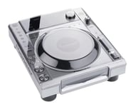 Decksaver Cover for Pioneer DJ CDJ-850 - Super-Durable Polycarbonate Protective lid with Patented Smoked/Clear Transparency, Made in The UK - The DJs' Choice for Unbeatable Protection