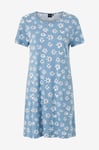 Nanso - Nattlinne Big Shirt Marketta - Blå