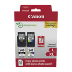 CANON PG540L/CL541XL SVART/FÄRG FOTO STORPACK