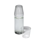 NINE - Milk set of 1 Carafe + 2 glasses Clear - Tillbringare - Glas