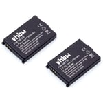 vhbw 2x Batterie compatible avec Siemens Gigaset SL30, Active M, M1, SL3501, M1 Professional téléphone fixe sans fil (1300mAh, 3,7V, Li-ion)