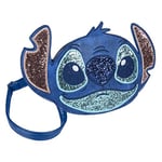 CERDÁ LIFE'S LITTLE MOMENTS Unisex's Disney Stitch 3D Shoulder Bag, Blue (Blue), 26.5 X 18.0 X 5.0 CM