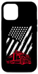 iPhone 14 American Flag Truck Patriotic Design Patriot USA Fan US Love Case