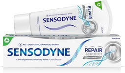 Sensodyne Sensitive Whitening Toothpaste, Repair & Protect Whitening 75 Ml