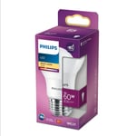 4 Pack of Philips 8W (60W) 806 Lumen LED Light Bulb