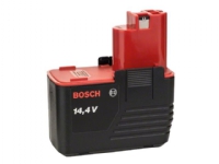 Bosch 2 607 335 252, Batteri, Nikkelmetallhydrid (NiMH), 2,6 Ah, 14,4 V, GSB 14,4 V GSR 14,4 V Professional PSR 14,4 V, Svart, Rød