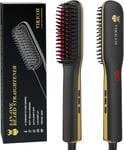 Beard Straightener, Anti-Scald Beard Straightening Comb, Ceramic & Ionic Heated
