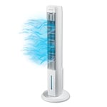 Arctic Air Tower+ Indoor Evaporative Cooler with Oscillating and Quiet Fan Function, Auto-Off Timer, 4 Fan Speeds, LED Night Light, 16-Hour Cooling, Fan for Bedroom, Living Room, Office & More