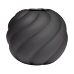 Cooee Design Twist ball vas 20 cm Black