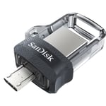 SanDisk Ultra Dual m3.0 USB flash drive 16 GB USB Type-A / Micro-USB 3