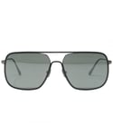 Tom Ford Mens Cliff-02 FT1015 12C Black Sunglasses - One Size