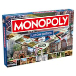 Winning Moves | Monopoly | Luton Edition | Family Board Game | 2-6 Players | 8+