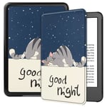 Amazon Kindle 11th Generation (2022) Kunstskinn Flip Deksel m. Sleep-Funksjon - Katt