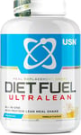 USN Diet Fuel Ultralean Vanilla 2KG: Meal Replacement Shake, Diet Protein Powder