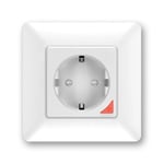 Smart vägguttag med Wi-Fi, 16A, röststyrning och appkontroll – Vit