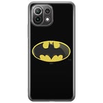 ERT GROUP Coque de téléphone Portable pour Xiaomi 11 Lite 4G/5G Original et sous Licence Officielle DC Motif Batman 023, Coque en TPU