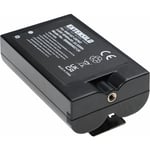 Extensilo - Batterie compatible avec Ring Video Doorbell 2, 3, 3 Plus interphone de porte, caméra de sonnette (6040mAh, 3,65V, Li-ion, noir)
