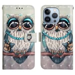 Foldable Stand Design Etui Til iPhone 14 Pro Max - Grey Owl