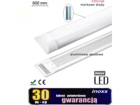 Nvox Taklampa Ytmonterad Panel Led Smal 60Cm 18W 4000K Neutral