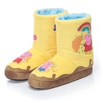 WOW STUFF Peppa Pig Toys Muddy Puddle Boots, Interactive Wearable Yellow Wellies with Sound and Music activated as you Walk or Run, Ideal active role play and dress up for Toddlers