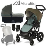 Micralite Silvercross Smartfold Baby Pushchair Carrycot Rain Sun Cover from 0-4Y