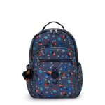 Kipling SEOUL Large Backpack with Laptop Protection GAMING GREY Print RRP £98