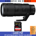 Nikon Z 70-200mm f/2.8 VR S + 1 SanDisk 128GB UHS-II 300 MB/s + Guide PDF ""20 TECHNIQUES POUR RÉUSSIR VOS PHOTOS