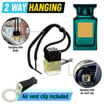 ITALIAN NEROLI Car Diffuser Air Freshener - Air Vent Clip Included - 2 Way Hang