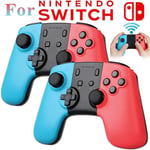 SWONUK® 2x Manettes Bluetooth PR Nintendo Switch Gamepad Console de jeu Pro Sans Fil Pack Gamer