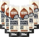 Original Source Coconut & Shea Butter Shower Gel, 6x250ml