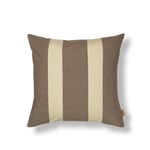 Strand Outdoor Cushion - Carob Brown/Parchment