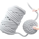 Super Bulky Yarn-Chunky Yarn,chunky Arm Knitting Yarn,Soft Core Yarn Bulky Knitting Wool Yarn For Blanket Scarves Hats Knitting Giant Chunky Knit Blankets