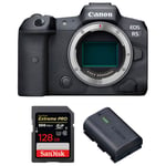 Canon EOS R5 Nu + SanDisk 128GB Extreme PRO UHS-II SDXC 300 MB/s + Canon LP-E6NH