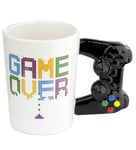 Puckator Mug à Anse Décorée - Manette de Console Vidéo GAME OVER