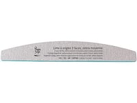Peggy Sage_2-Way Nail File Zebra Medium Double-Sided Claw File 180/180 Crescent Zebra