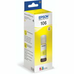 Genuine Epson 106 Yellow (T00R4) Ink Bottles For ET-7700 7750