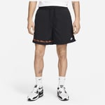 Nike Club Fleece Men's Flow Shorts BLACK/WHITE, storlek Large
