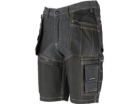 Lahti Pro Korta Shorts Jeans. Svart Med Förstärkning, "3Xl", Ce, Lahti